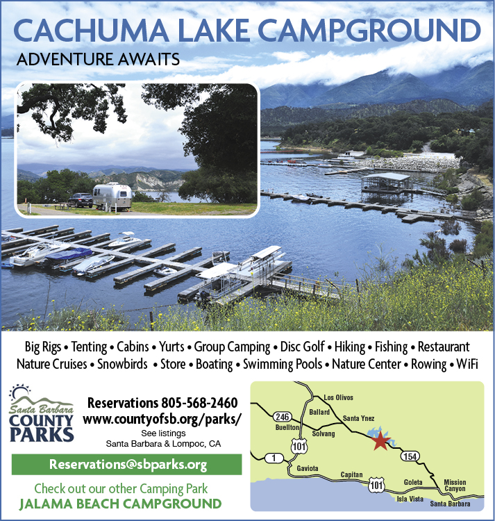 Cachuma Lake Map Of Rv Campground
