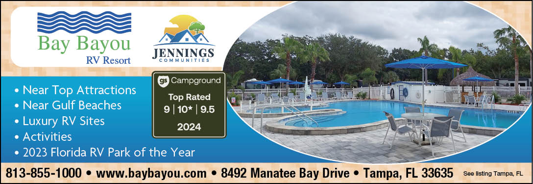 Shopping  Bay Bayou RV Resort -- Florida's Finest RV Resort! Tampa, FL