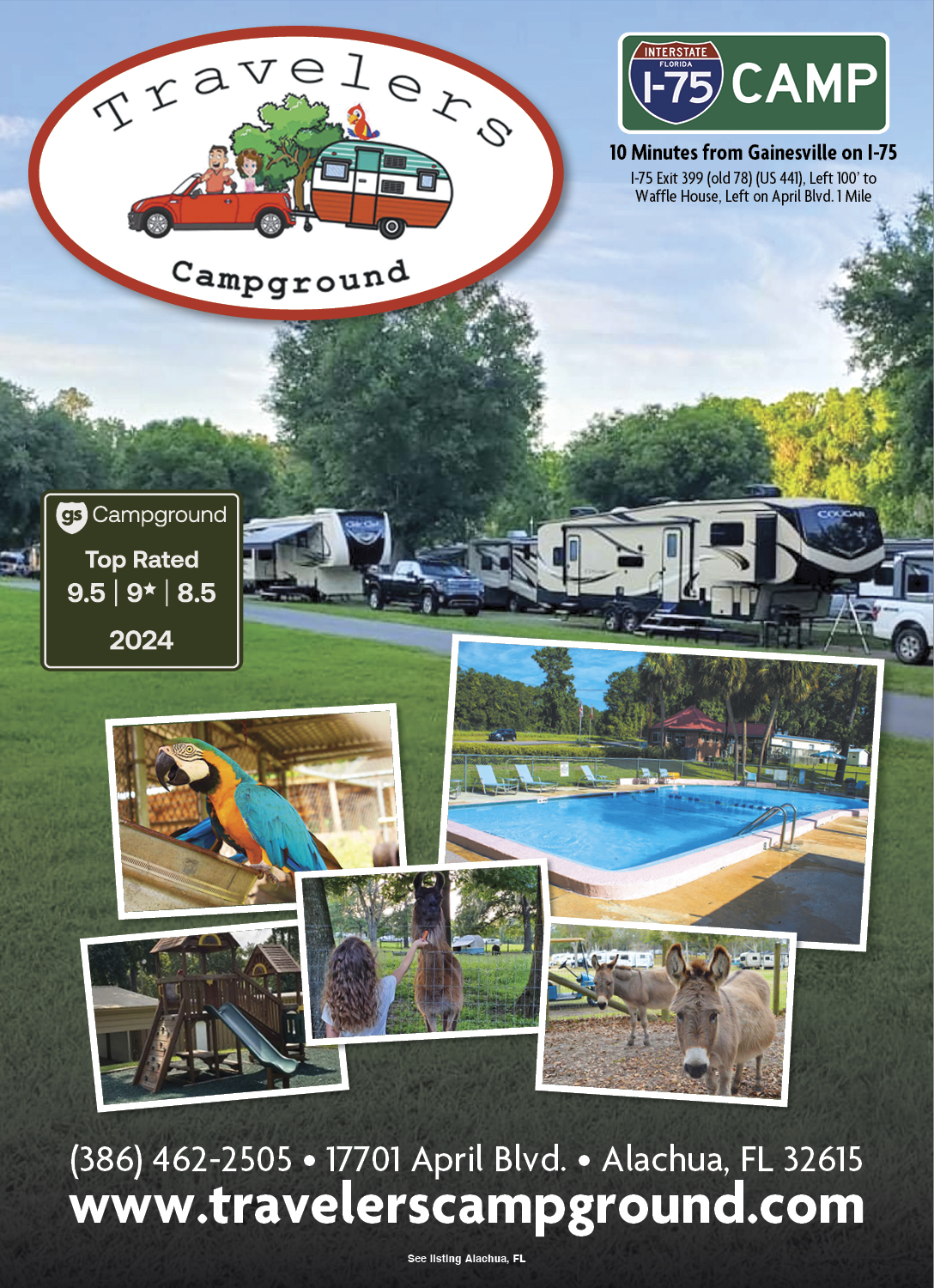 RV Parks in gainesville, Florida | gainesville, Florida Campgrounds