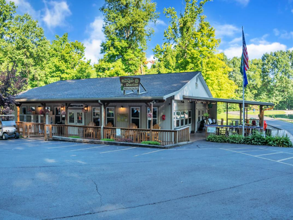 Park office at Columbus North Jellystone Park
