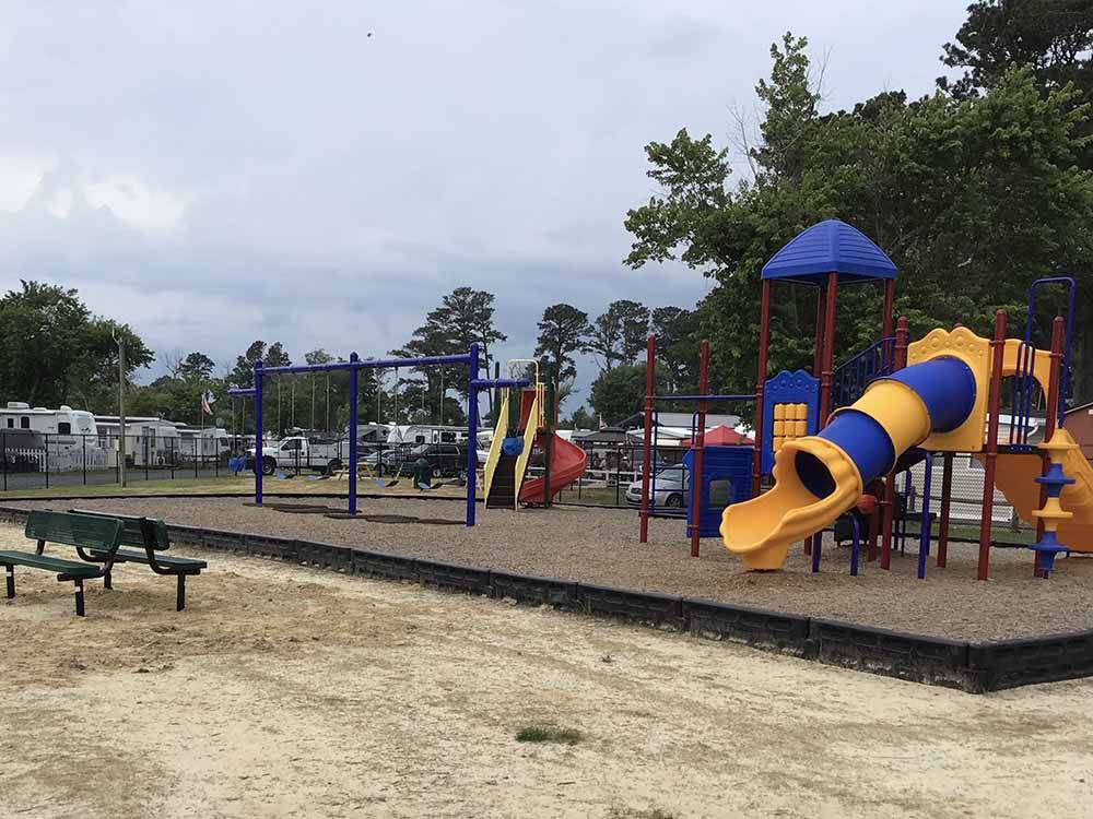 Playground for children at TOM'S COVE PARK