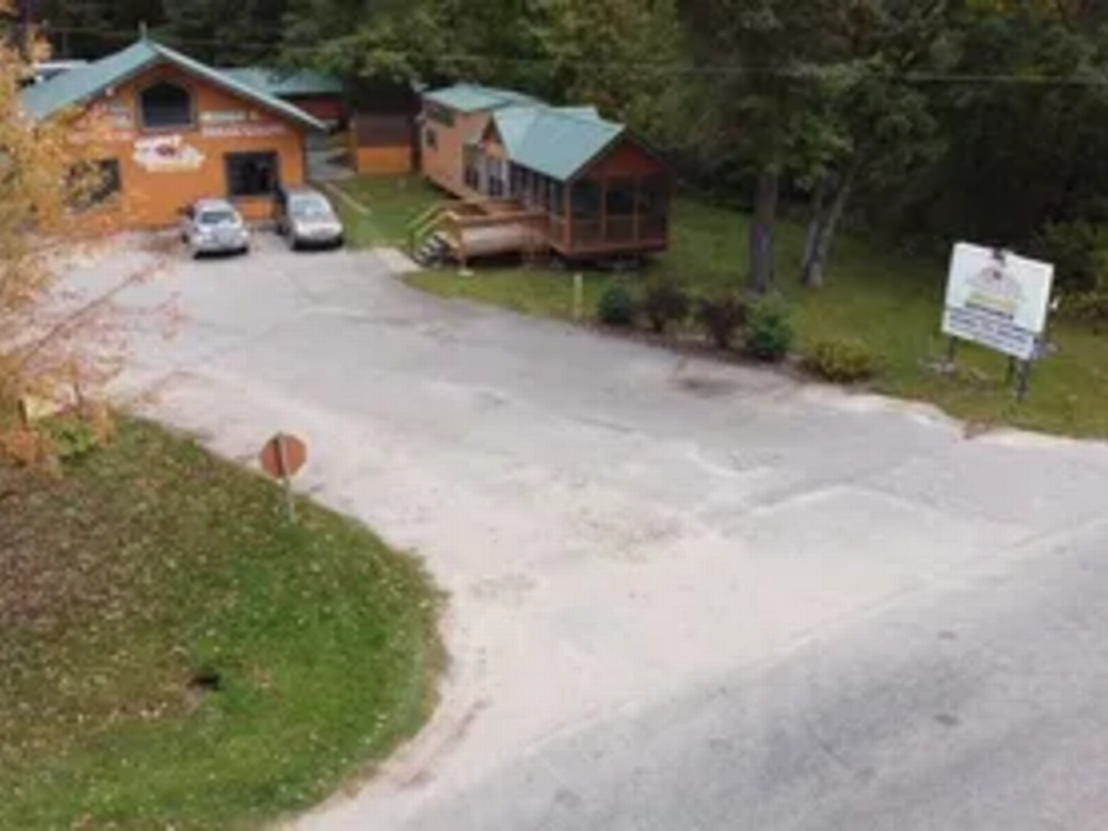 Paved site at Nature's Touch Campground
