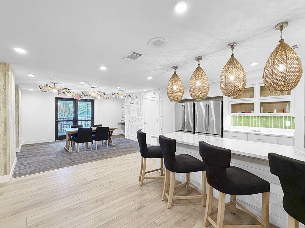 Community kitchen and dining