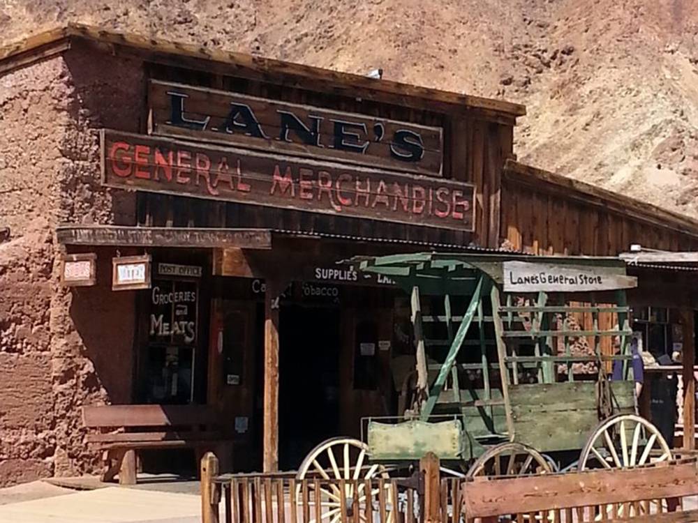 Exterior of a general store