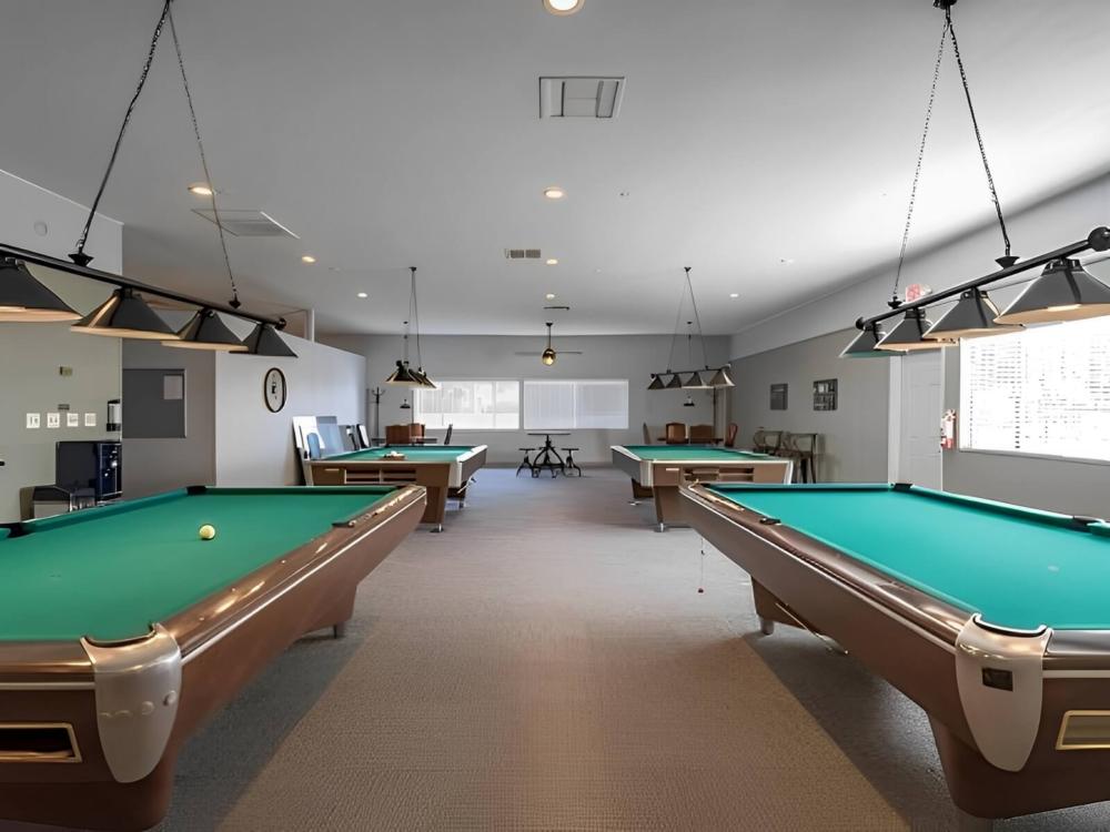 Billiard room