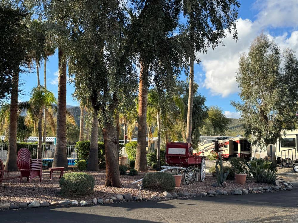 Decorative landscaping