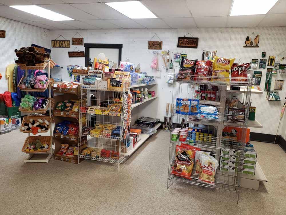 Inside of the general store at KALKASKA RV PARK & CAMPGROUND