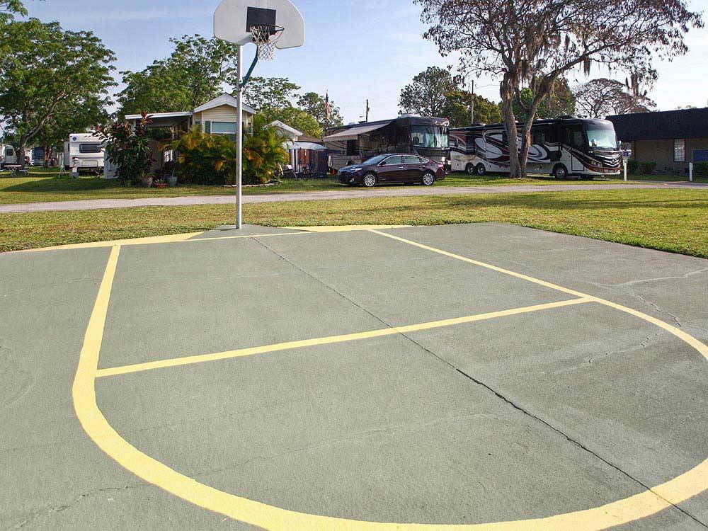 Basketball court  at WINTER GARDEN