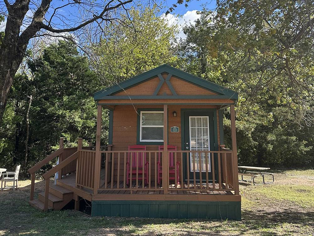 A rental with a covered porch