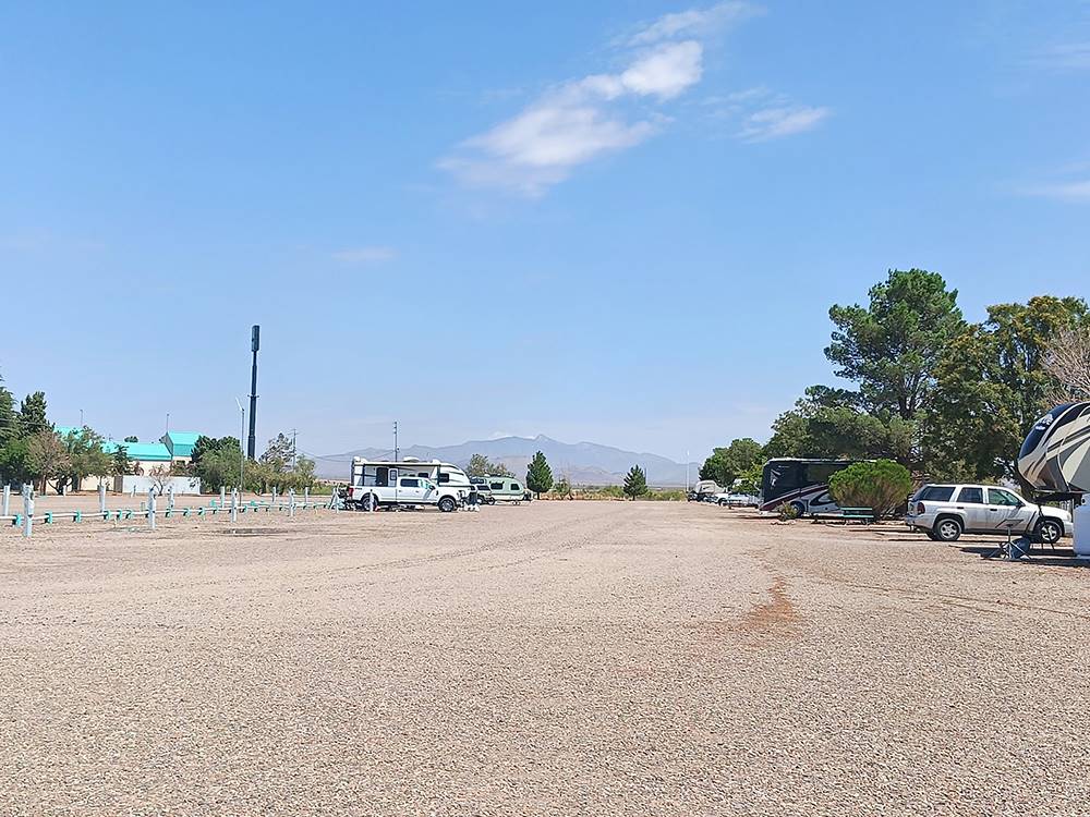 A road leading to sites