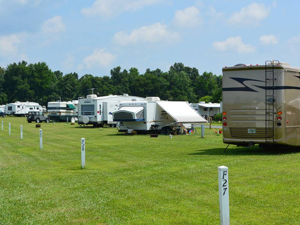 Grassy RV sites