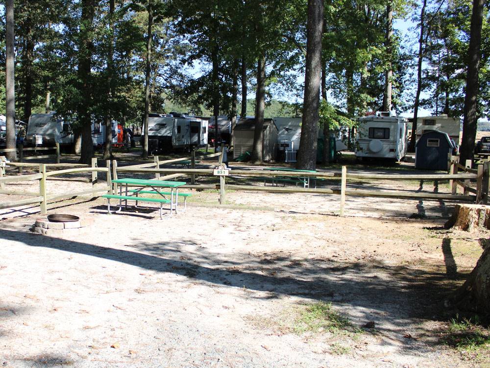 Gravel RV site