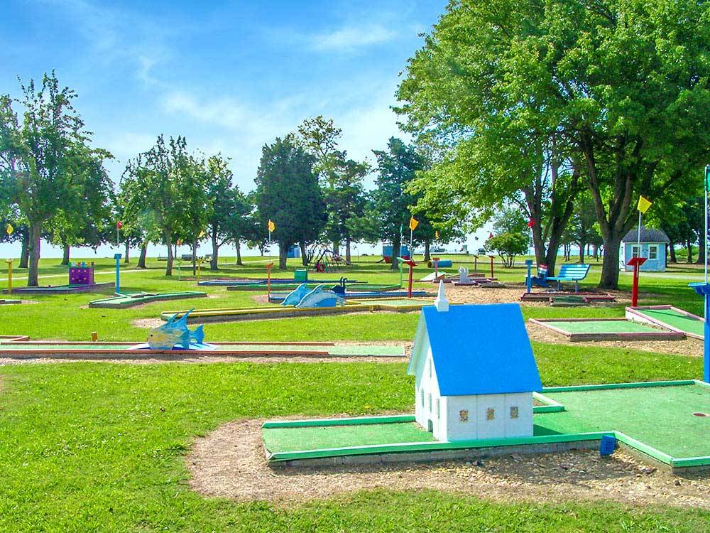 Miniature golf course at THOUSAND TRAILS VIRGINIA LANDING