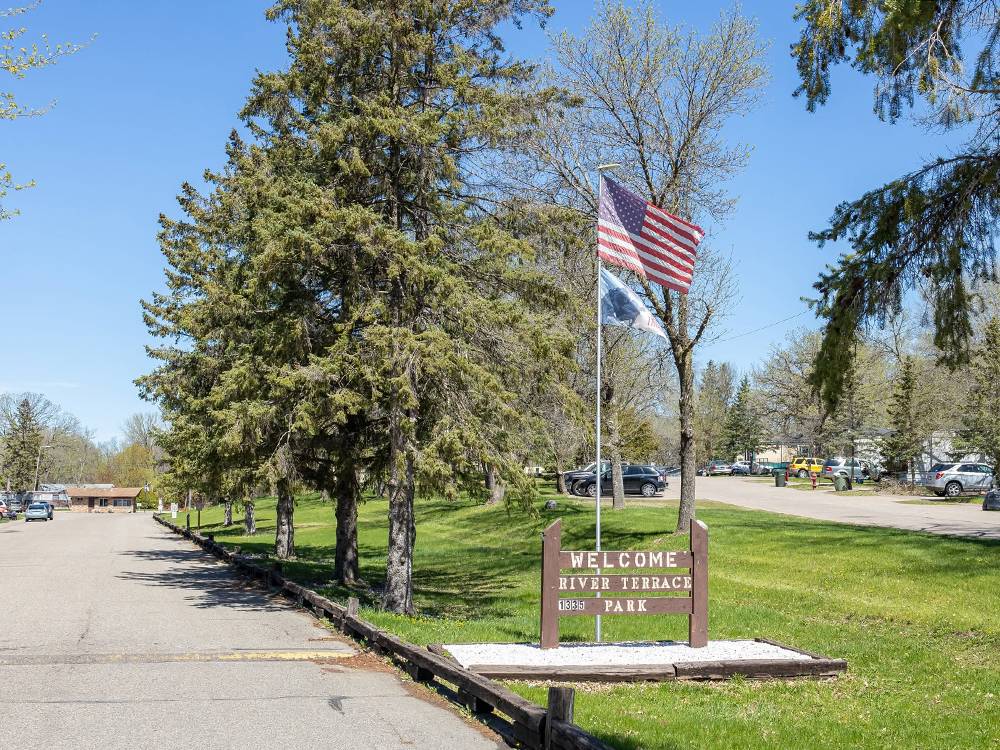 Entrance to the park