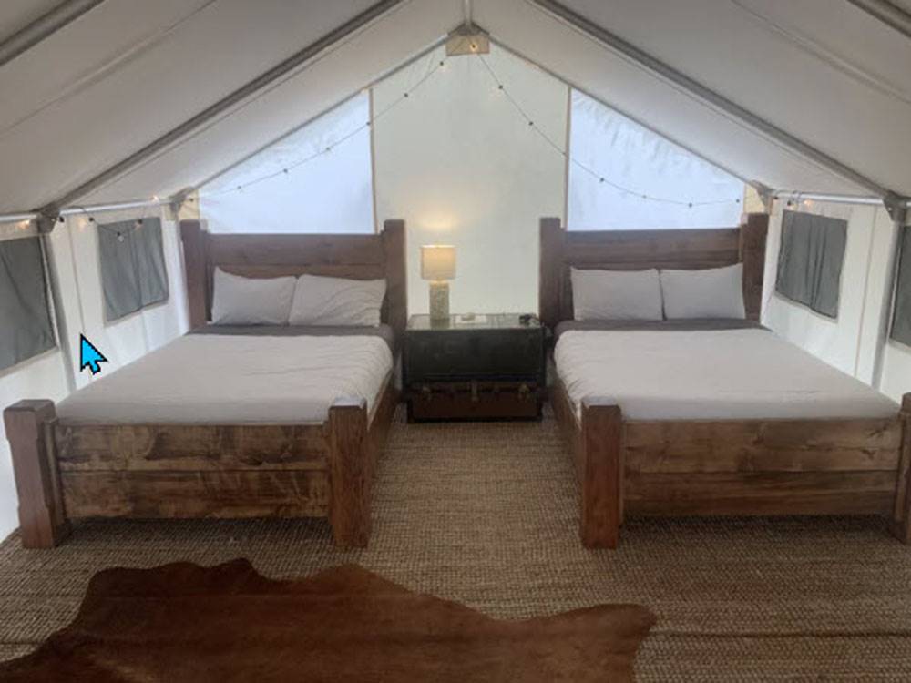 Beds in the rental