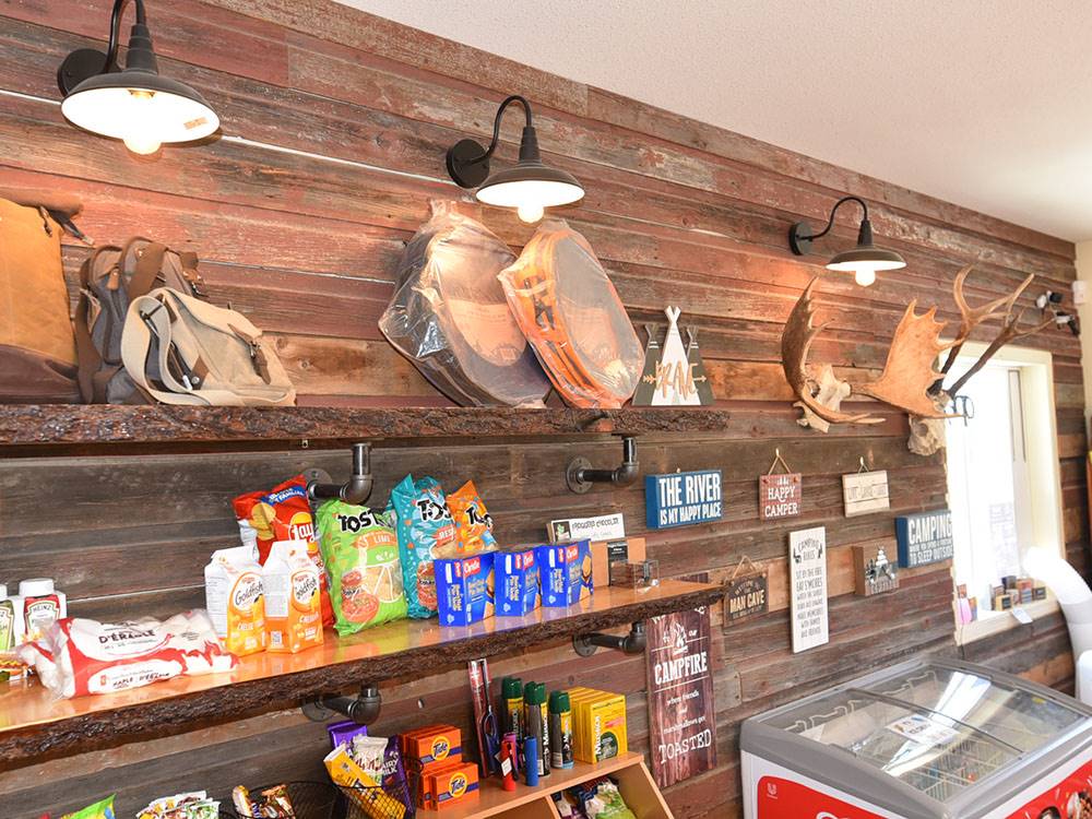 Items at the general store