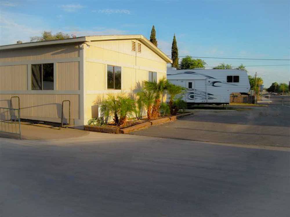 A double wide manufactured home at SHADY ACRES MH & RV PARK