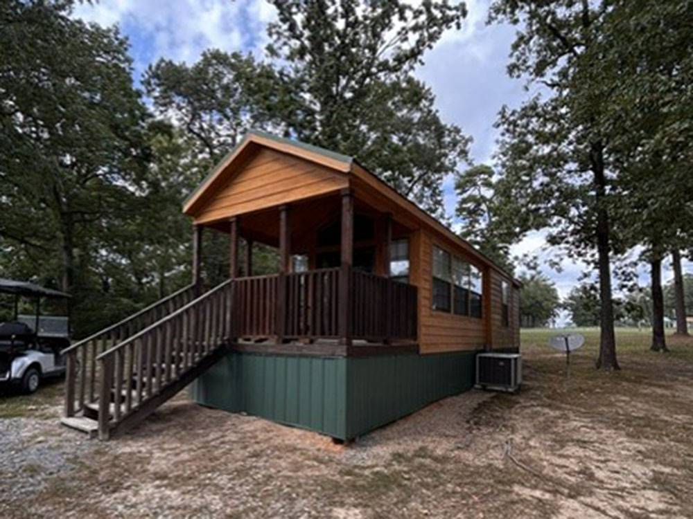 A rental with a covered porch