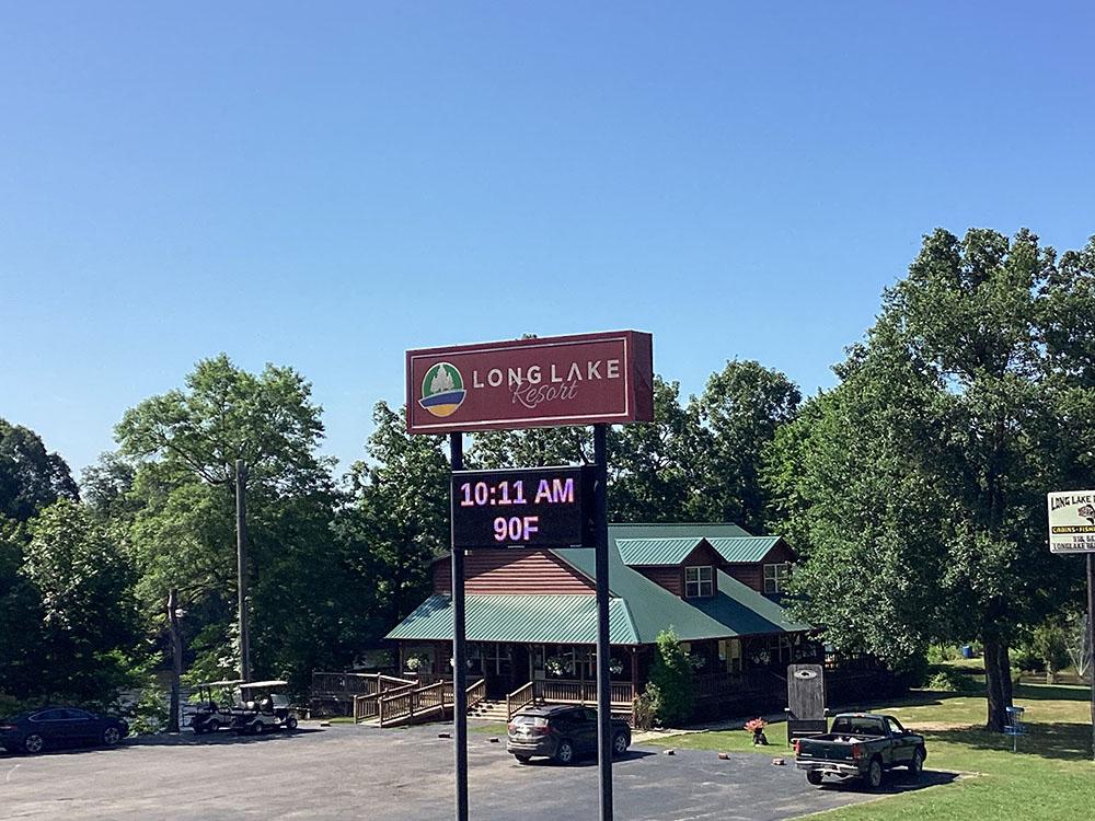 The office and store at LONG LAKE RESORT & RV PARK