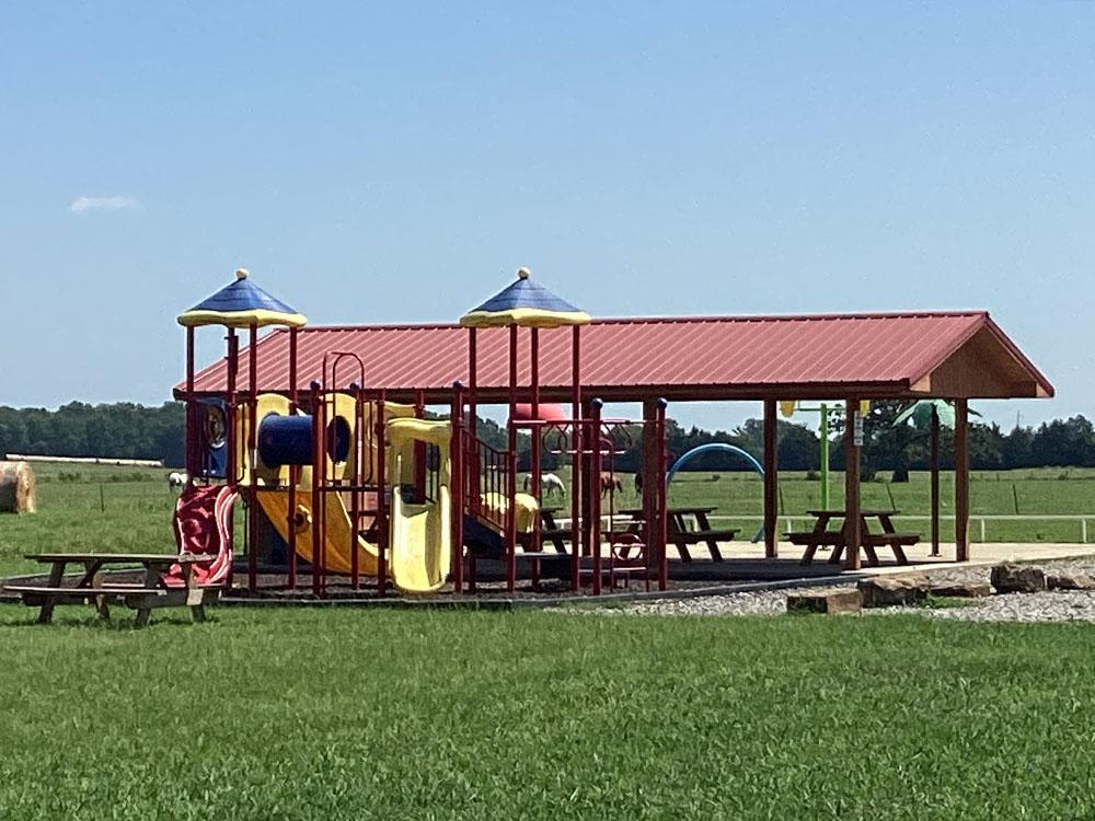 Playground at LONG LAKE RESORT & RV PARK