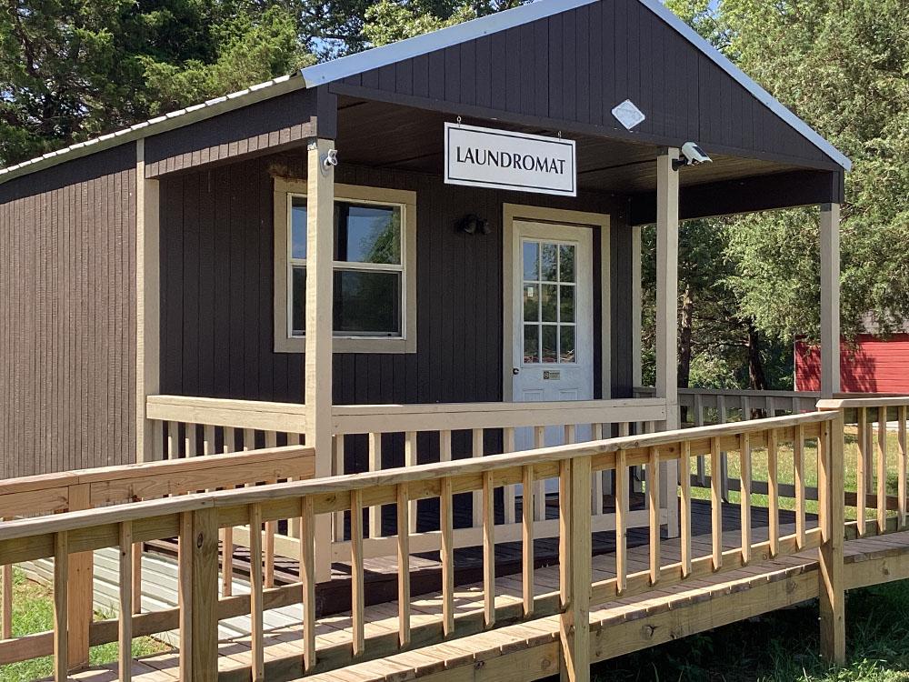 Laundry building at LONG LAKE RESORT & RV PARK