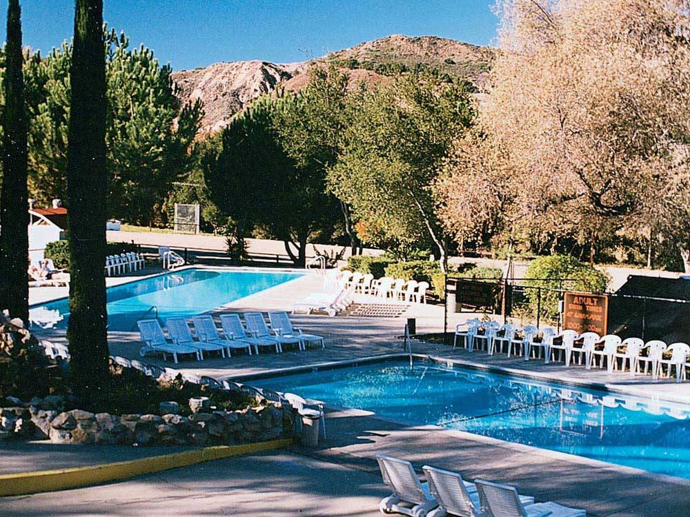 Swimming pools at THOUSAND TRAILS RANCHO OSO