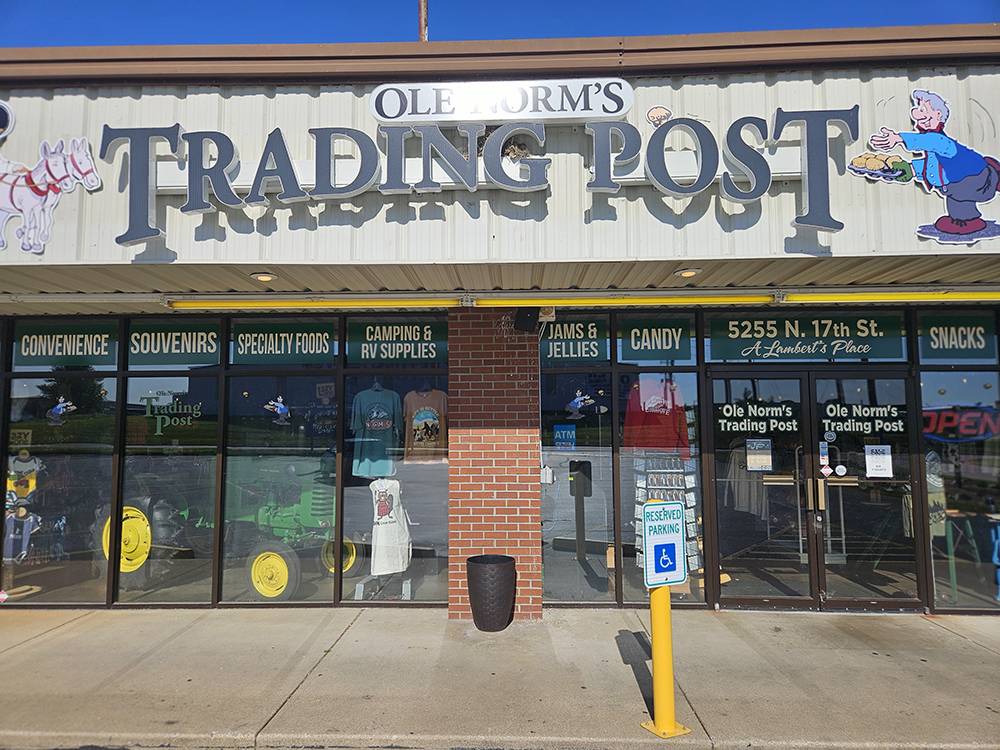 Outside the trading post