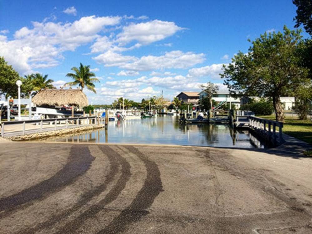 A boat launch