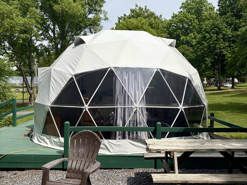 The outdoor theater