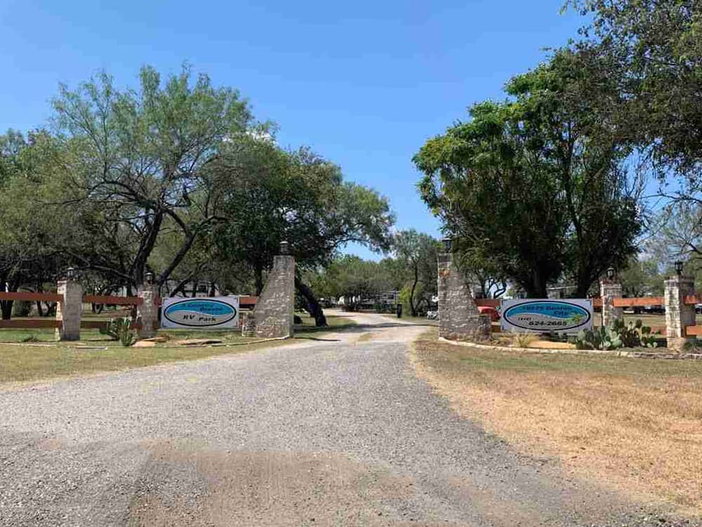 Campground entry