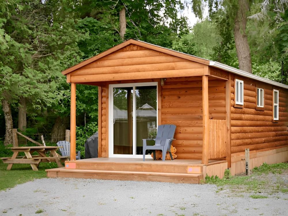 Cabin at site Sandbanks River Country Campgrounds