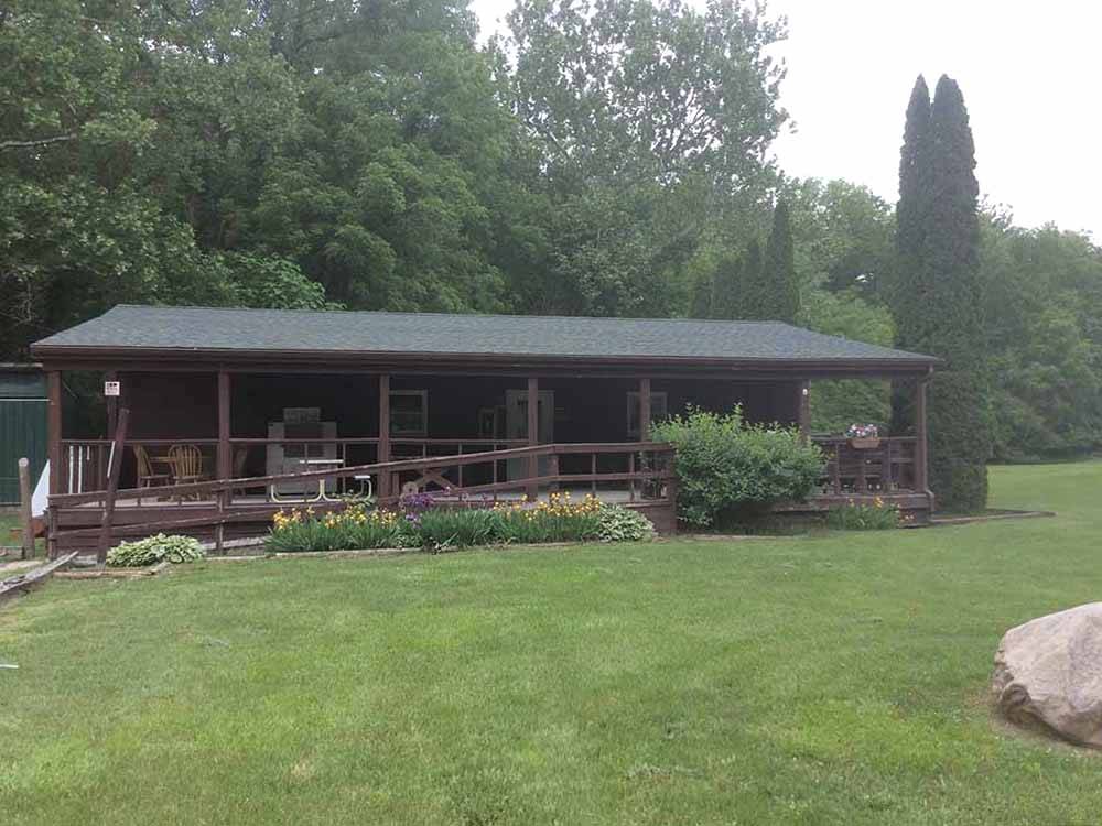 One of the cabin rentals