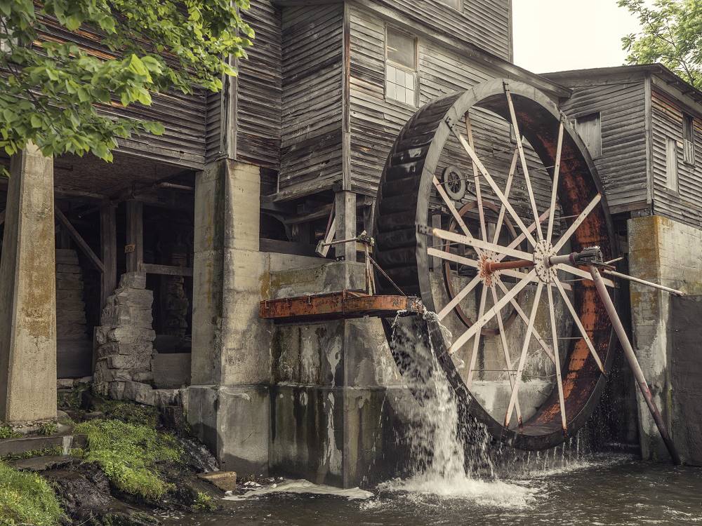 A view of a mill at Pigeon Forge Department Of Tourism