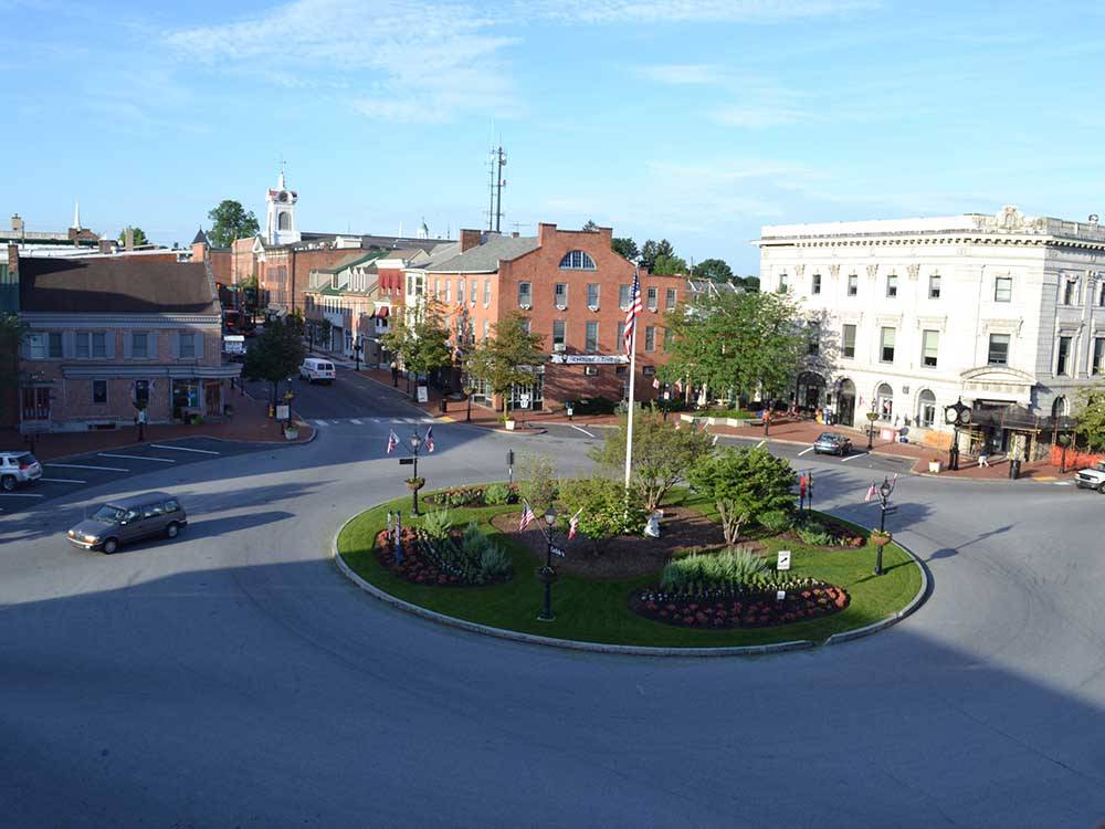 A view of Lincoln Square at DESTINATION GETTYSBURG