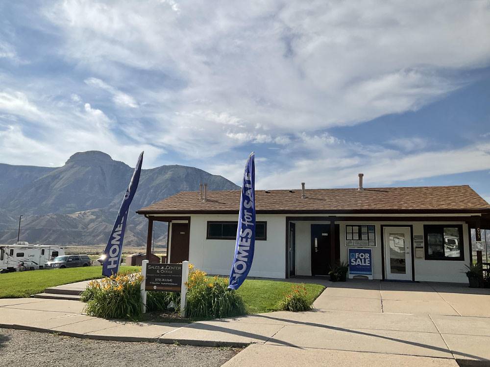 Blue skies over the office