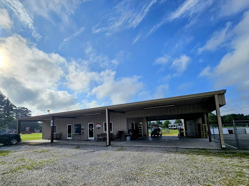 Exterior of the park office