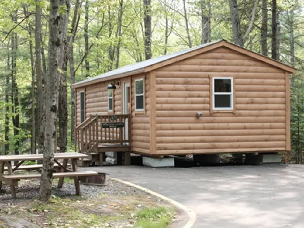 Rental cabin exterior