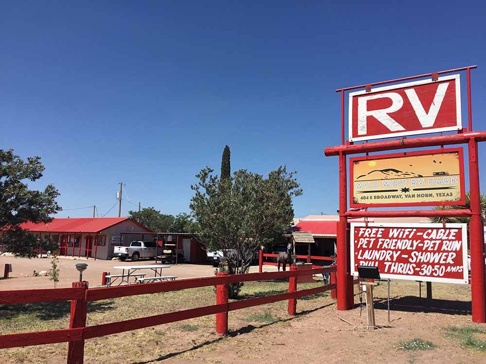 Desert Willow RV Park - Van Horn campgrounds | Good Sam Club