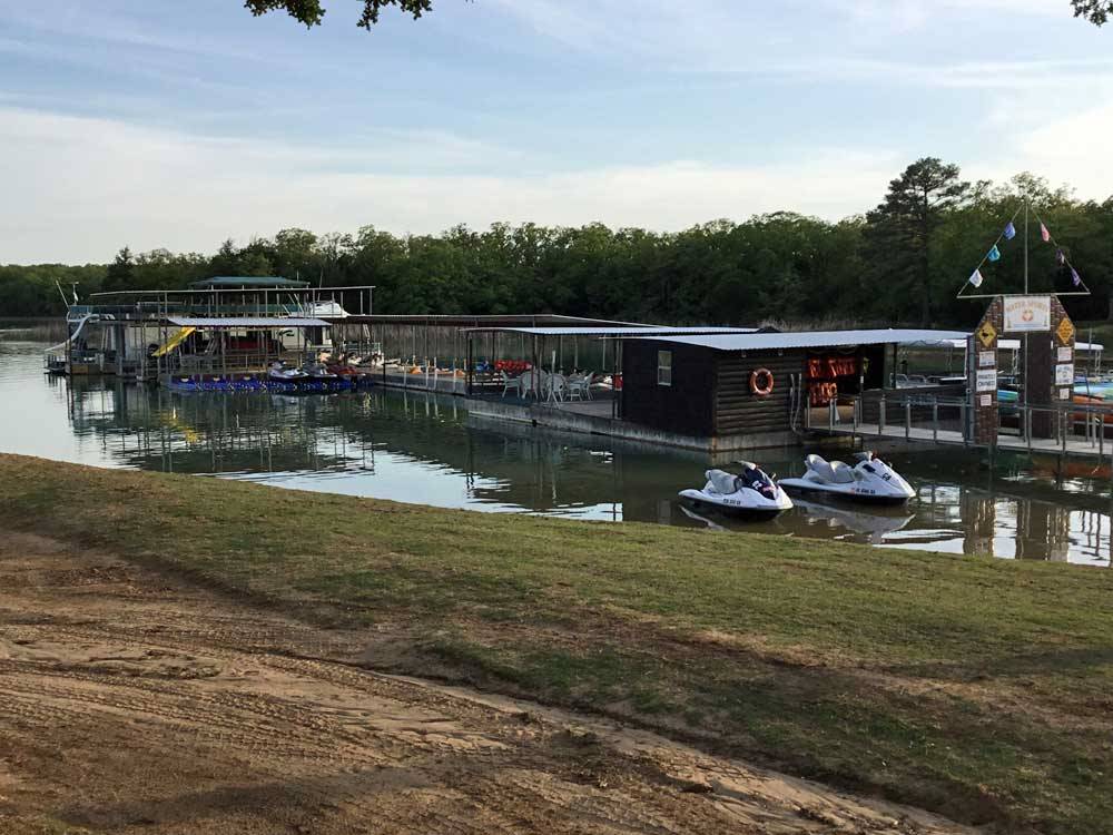 Lake view at BY THE LAKE RV PARK