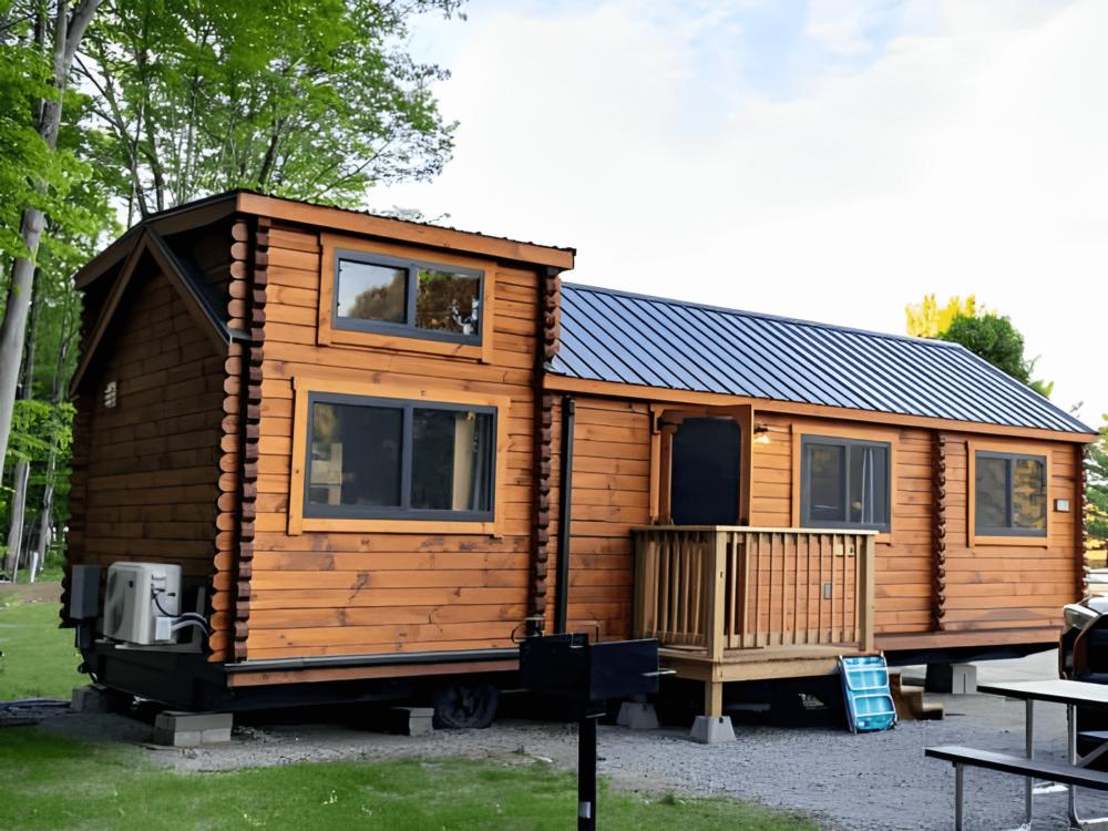 One of the rental units