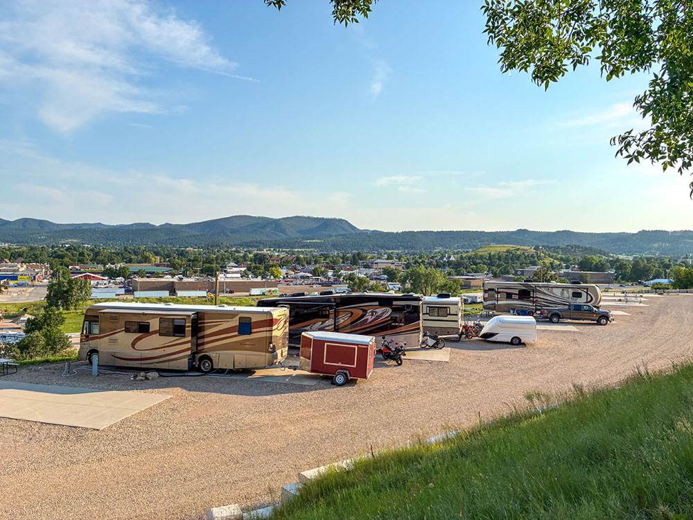 Big rig RV sites