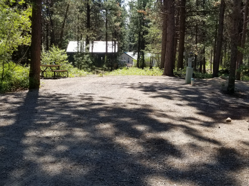 Gravel site at Sumpter RV Park
