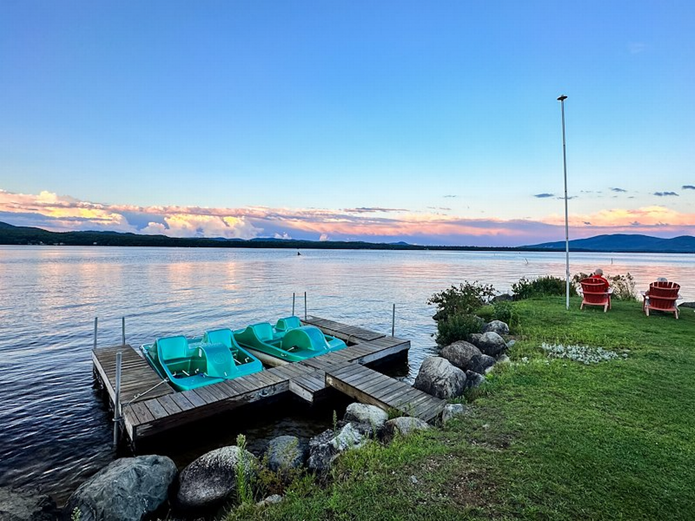 Dock at Sun Retreats Westward Shores