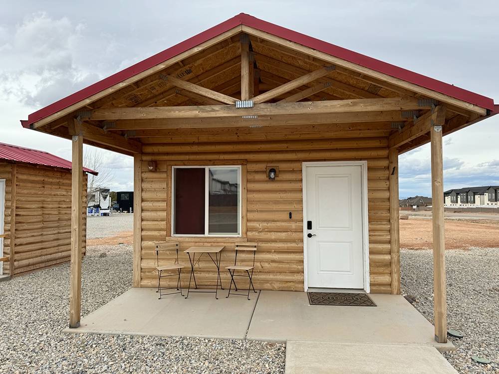 The front of one of the rentals