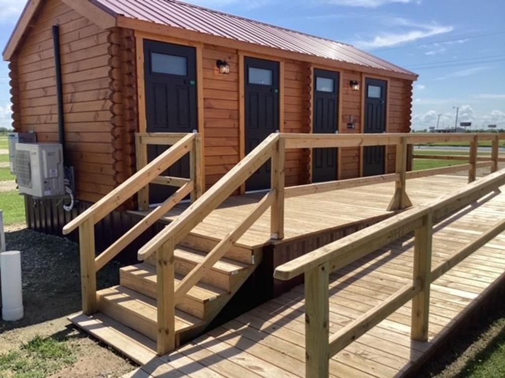 New restrooms at AMERICAN DREAM RV PARK