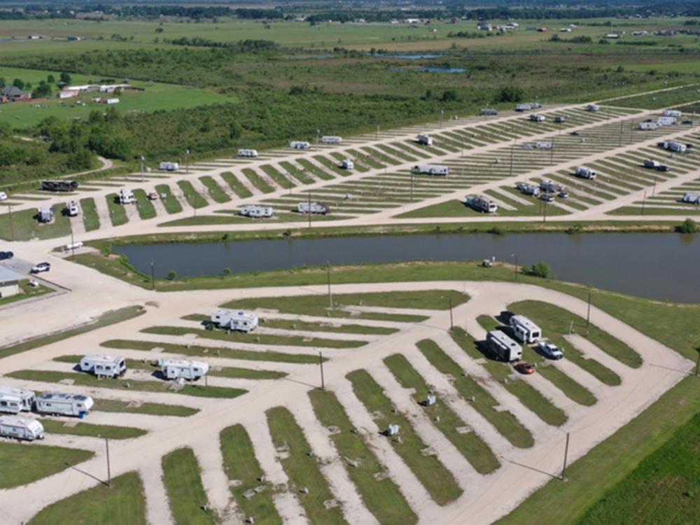 Overhead view at AMERICAN DREAM RV PARK