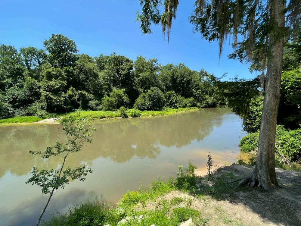View of the pond at Hidden Springs RV Resort