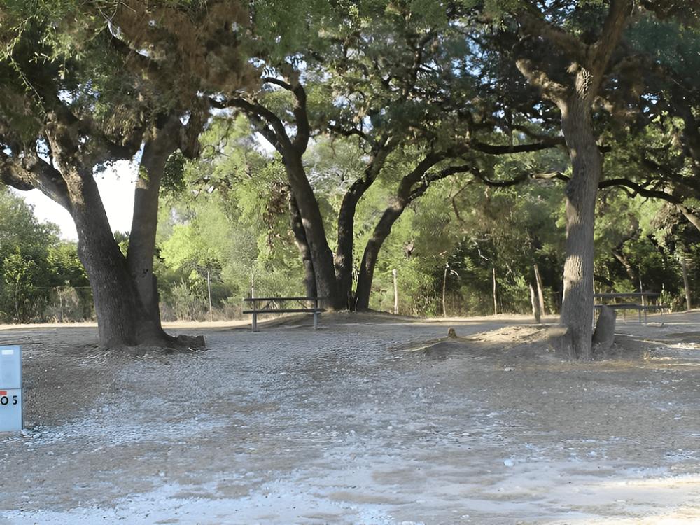 Dirt sites at Camp Riverview