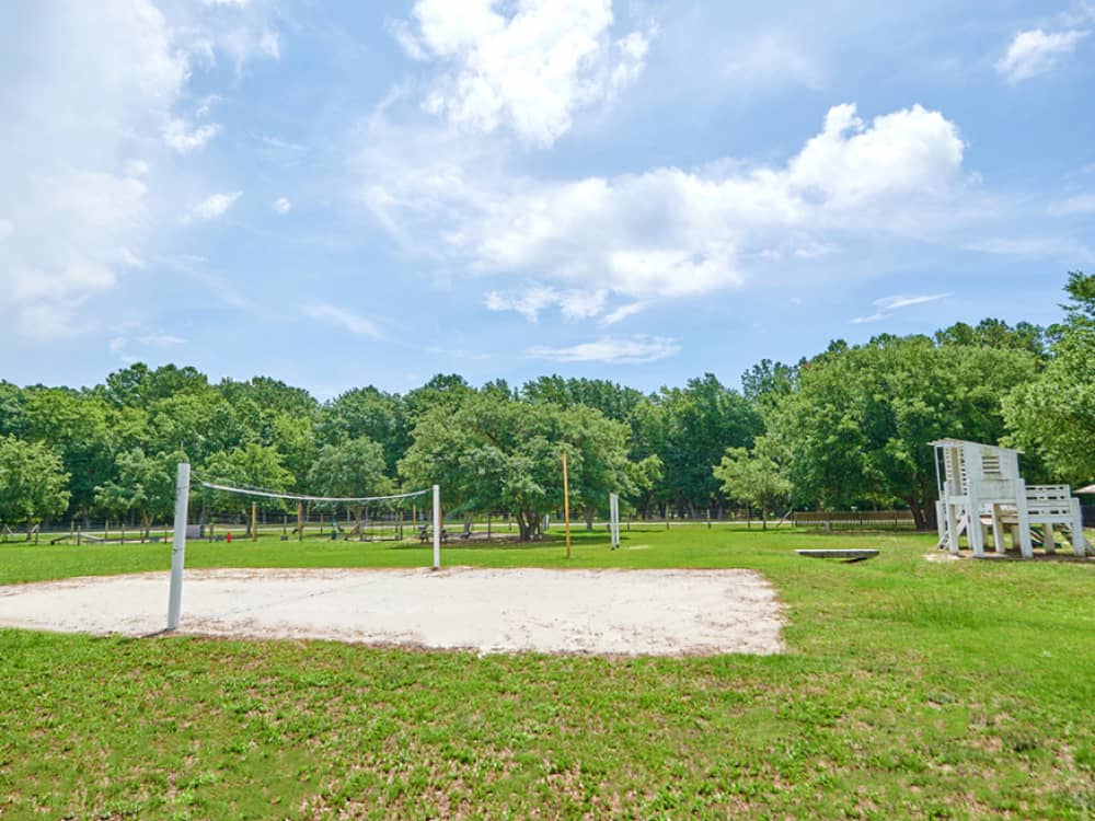 Volleyball court