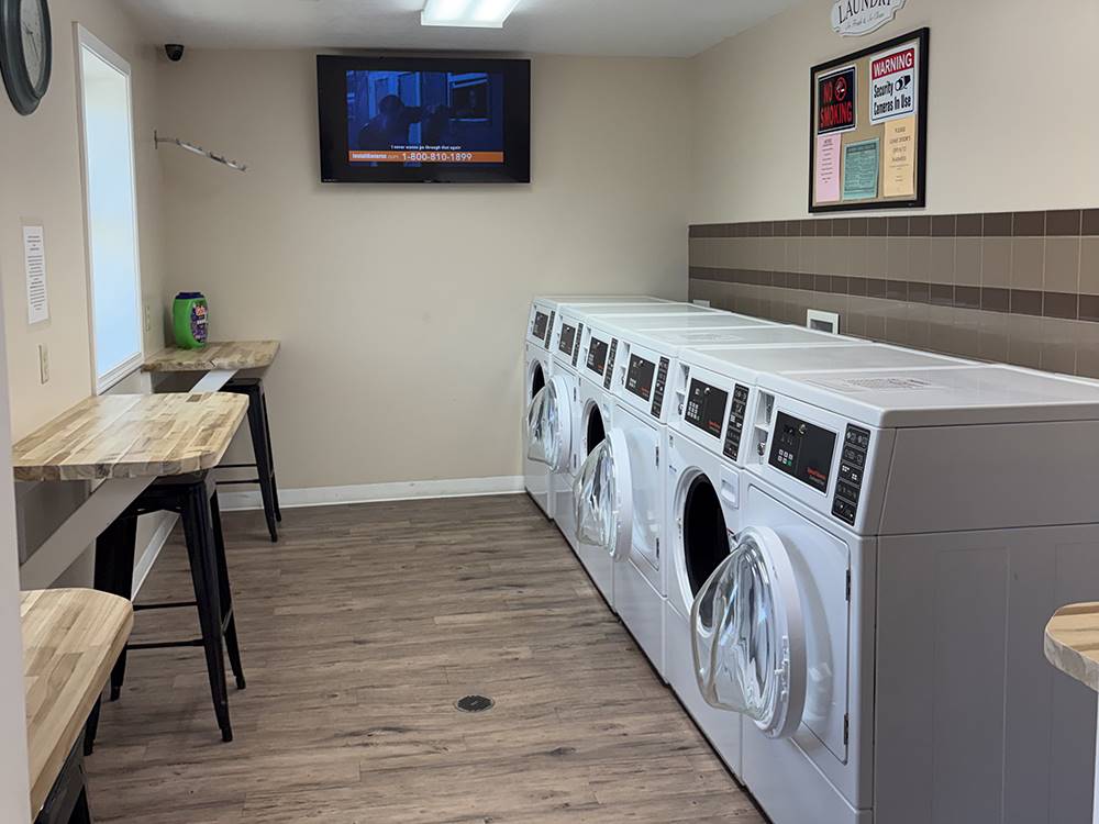The laundry room